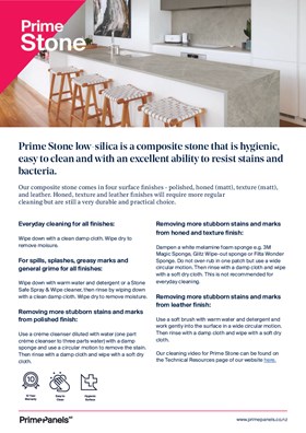 Prime Stone Cleaning Guide