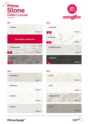 Prime Stone Folder Layout