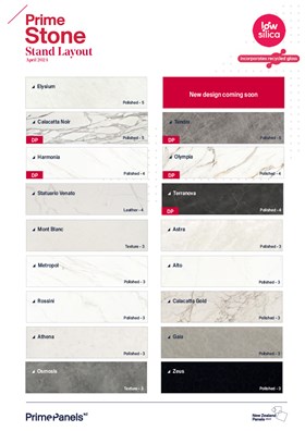Prime Stone Stand Layout