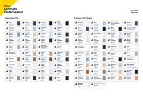 Prime Laminate Folder Layout