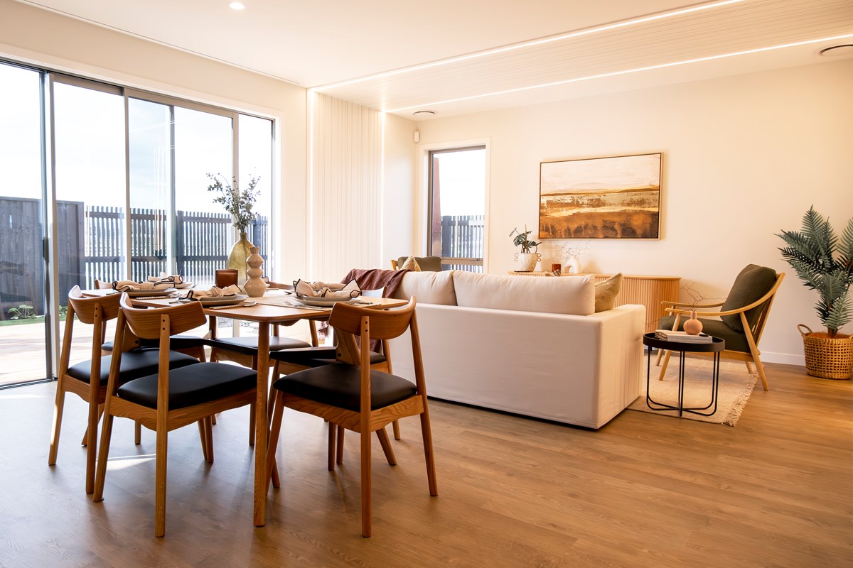 Random batten wall and ceiling panel